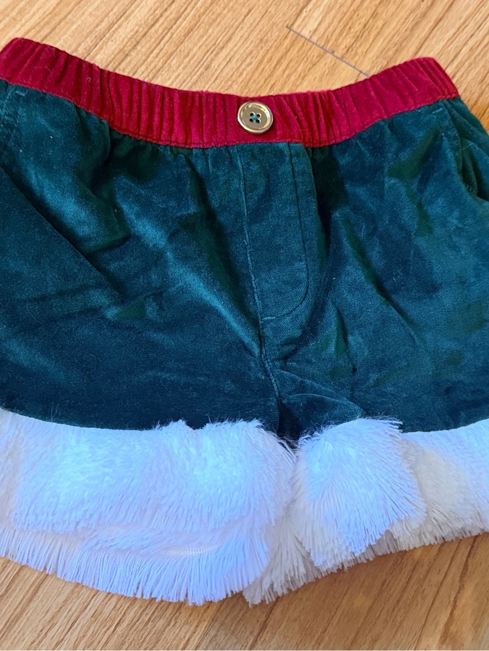 Chubbies Christmas holiday velvet shorts